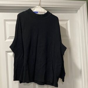 croft & barrow Black Turtleneck Long Sleeve Top EUC